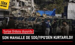 Son dakika: Son mahalle de YPG'den kurtarıldı: Halep'te Şeyh Maksud mahallesi temizlendi!