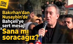Bakırhan’dan Nusaybin’de Bahçeli'ye sert mesaj! "Sana mı soracağız?"