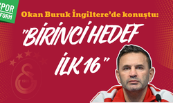 Okan Buruk İngiltere'de konuştu: "Birinci hedef ilk 16"