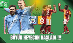 Büyük heyecan başladı!