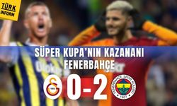 Süper Kupa’nın kazananı Fenerbahçe! Sarı lacivertliler derbiden zaferle ayrıldı