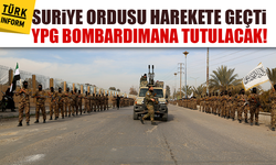 Suriye ordusu harekete geçti, YPG bombardımana tutulacak!