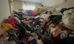 Çorlu’da yaşlı kadın evindeki eşya yığınlarının arasında bulundu