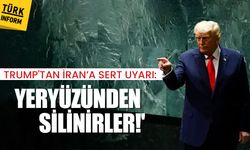 Trump’tan İran’a sert mesaj: “Bana bir şey olursa yeryüzünden silinirler!”