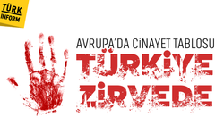 Avrupa’da cinayet tablosu: Türkiye zirvede