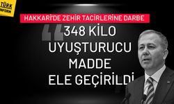 Hakkari’de zehir tacirlerine darbe: 348 kilo uyuşturucu yakalandı