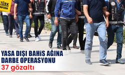 Yasa dışı bahis ağına darbe operasyonu: 37 gözaltı