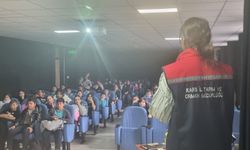 Kars’ta ortaokul öğrencilerine organik tarım eğitimi verildi