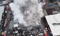SON DAKİKA! İstanbul İkitelli Atatürk Sanayi Sitesi'nde yangın çıktı
