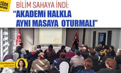 Bilim sahaya indi: “Akademi halkla aynı masaya oturmalı”