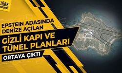 Epstein adasında denize açılan gizli kapı ve tünel planları ortaya çıktı
