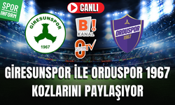 Giresunspor - Orduspor 1967 CANLI MAÇ İZLE | TFF 3. Lig