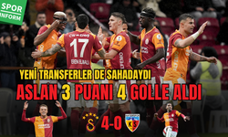 Yeni transferler de sahadaydı! Aslan 3 puanı 4 golle aldı