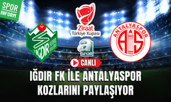 Iğdır FK - Antalyaspor CANLI MAÇ İZLE | Ziraat Türkiye Kupası