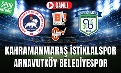 Kahramanmaraş İstiklalspor - Arnavutköy Belediyespor CANLI MAÇ İZLE | TFF 2. Lig