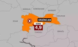 SON DAKİKA! Erzincan'da 5 büyüklüğünde deprem!