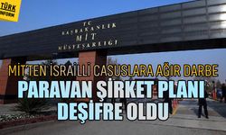 MİT’ten İsrailli casuslara ağır darbe: Paravan şirket planı deşifre oldu