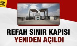 Son dakika: Refah Sınır Kapısı çift taraflı açıldı!