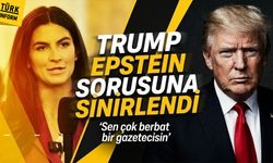 Trump Epstein sorusuna sinirlendi: "Sen çok berbat bir gazetecisin"