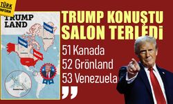 Trump konuştu, salon terledi: "51 Kanada, 52 Grönland..."