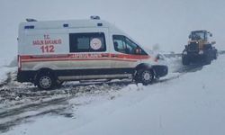 Kar ve tipi hayatı felç etti: Ambulanslar, kara saplandı ve hastalara gidemedi