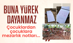 Buna yürek dayanmaz! Çocuklardan çocuklara mezarlık notları...