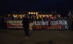 Erzurum'da Gazze'ye destek konvoyu