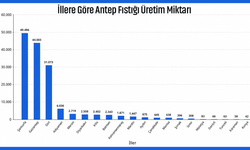 Türkiye’de en fazla Antep fıstığı üreten iller