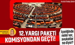 12. Yargı Paketi komisyondan geçti! İçeriğinde neler var, avukatlar ne diyor?