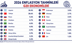 2026 enflasyon tahmini belli oldu: Türkiye G20'de ikinci sırada