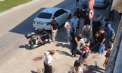Evladının başında yürek yakan çırpınış! “Ne olur ölme oğlum”