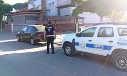 Germencik'te okul önünde zabıta denetimi devam ediyor