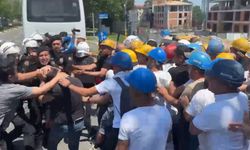 Madenciler maaşları ödenmeyince yollara düştüler!