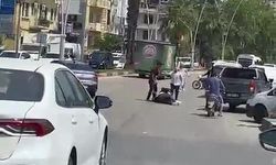 Adana'da kamyonet sürücüsünün darbedildiği kavgada yeni görüntüler ortaya çıktı!