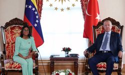 Erdoğan, Venezuela Cumhurbaşkanı vekili Rodriguez'i kabul etti