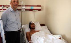 Korkunç kazada kopan bileği sekiz saatte dikildi