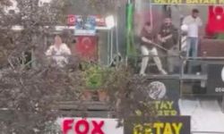Ankara Sakarya Caddesi'nde berberler arasında sopalı kavga çıktı!