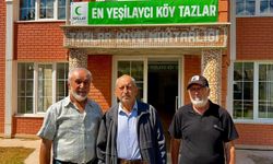 Bu köyde Yeşilay tarzı yaşam ilgi çekiyor