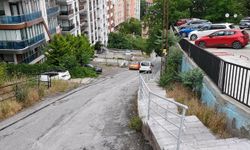 Ankara'da araçların çıkamadığı yokuş Türkiye'de gündem oldu!