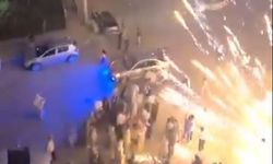 İzmir'de nişan eğlencesi kabusa döndü! Havai fişek davetlilerin arasına daldı