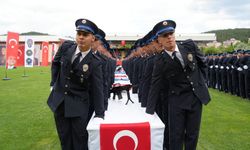 Kastamonu'da mezuniyet coşkusu: 479 polis adayı yemin etti