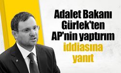 Avrupa Parlamentosu'nun 'AB yaptırım listesi' adımına Adalet Bakanı Gürlek'ten yanıt
