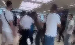 Ankara'da AVM'de kavga! Cop, bir kişinin başına isabet etti!