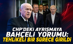 CHP’deki ayrışmaya Bahçeli yorumu: Tehlikeli bir sürece girildi