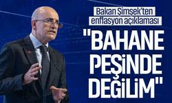 Bakan Şimşek'ten enflasyon açıklaması: "Bahane peşinde değilim"