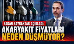 Bakan Bayraktar açıkladı: Akaryakıt fiyatları neden düşmüyor?
