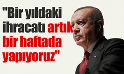 Cumhurbaşkanı Erdoğan'dan dikkat çeken ekonomi mesajı: "23 çeyrektir kesintisiz büyüyoruz"