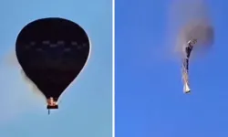 Sıcak hava balonu alev topuna döndü: 8 kişi hayatını kaybetti!