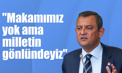 Özgür Özel'den sert açıklama: "Makamımız yok ama milletin gönlündeyiz"