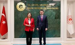 Burcu Köksal, Murat Kurum’u ziyaret etti! Yatırım talepleri iletildi